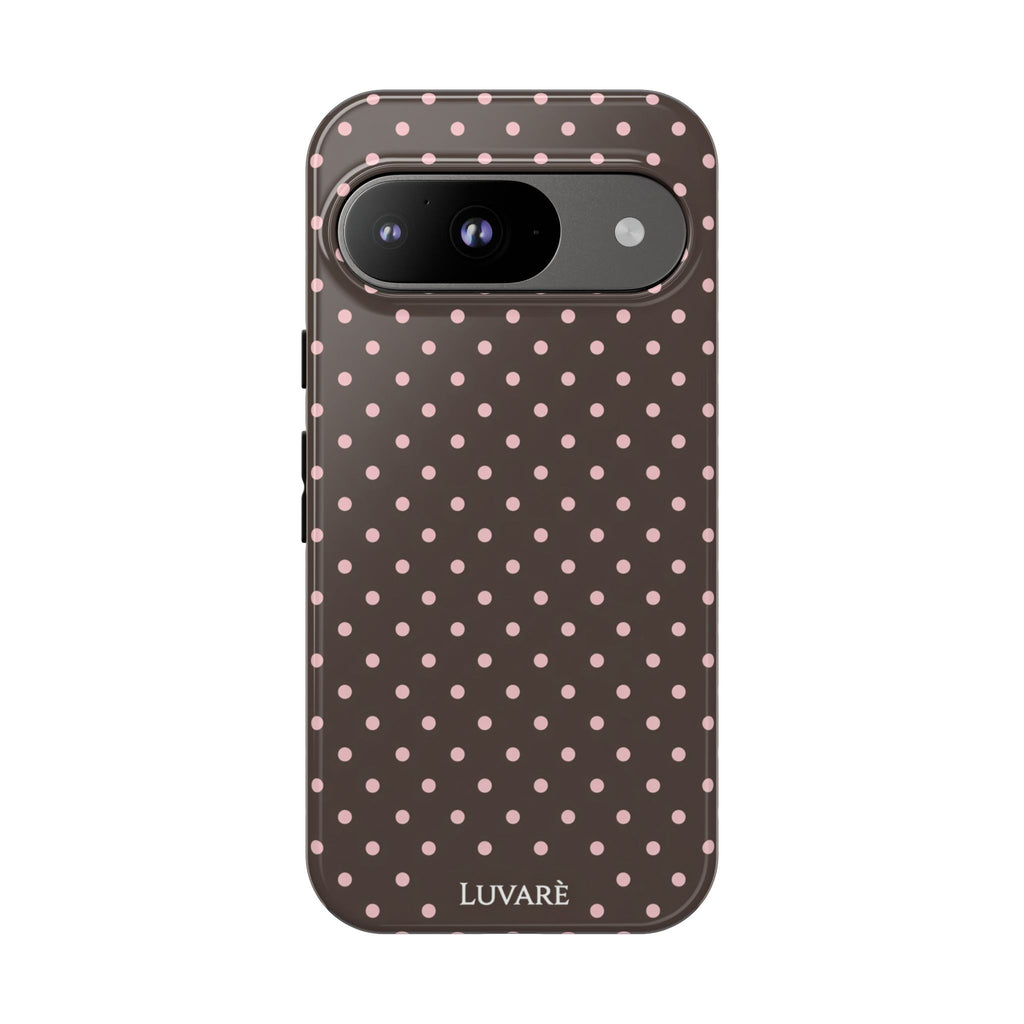 Brown Polka Dot Phone Case