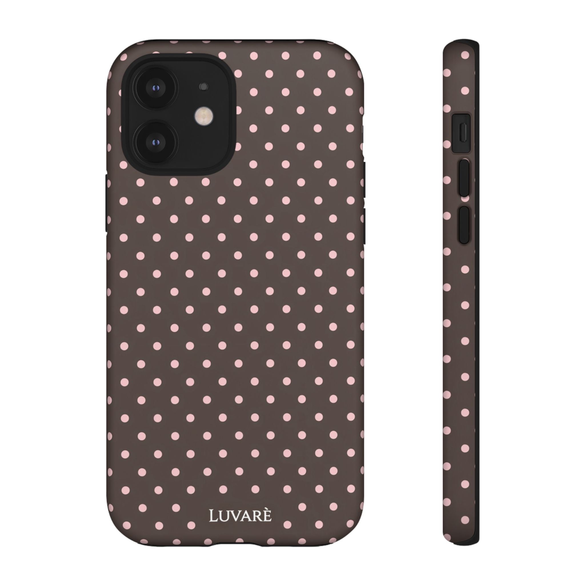 Brown Polka Dot Phone Case