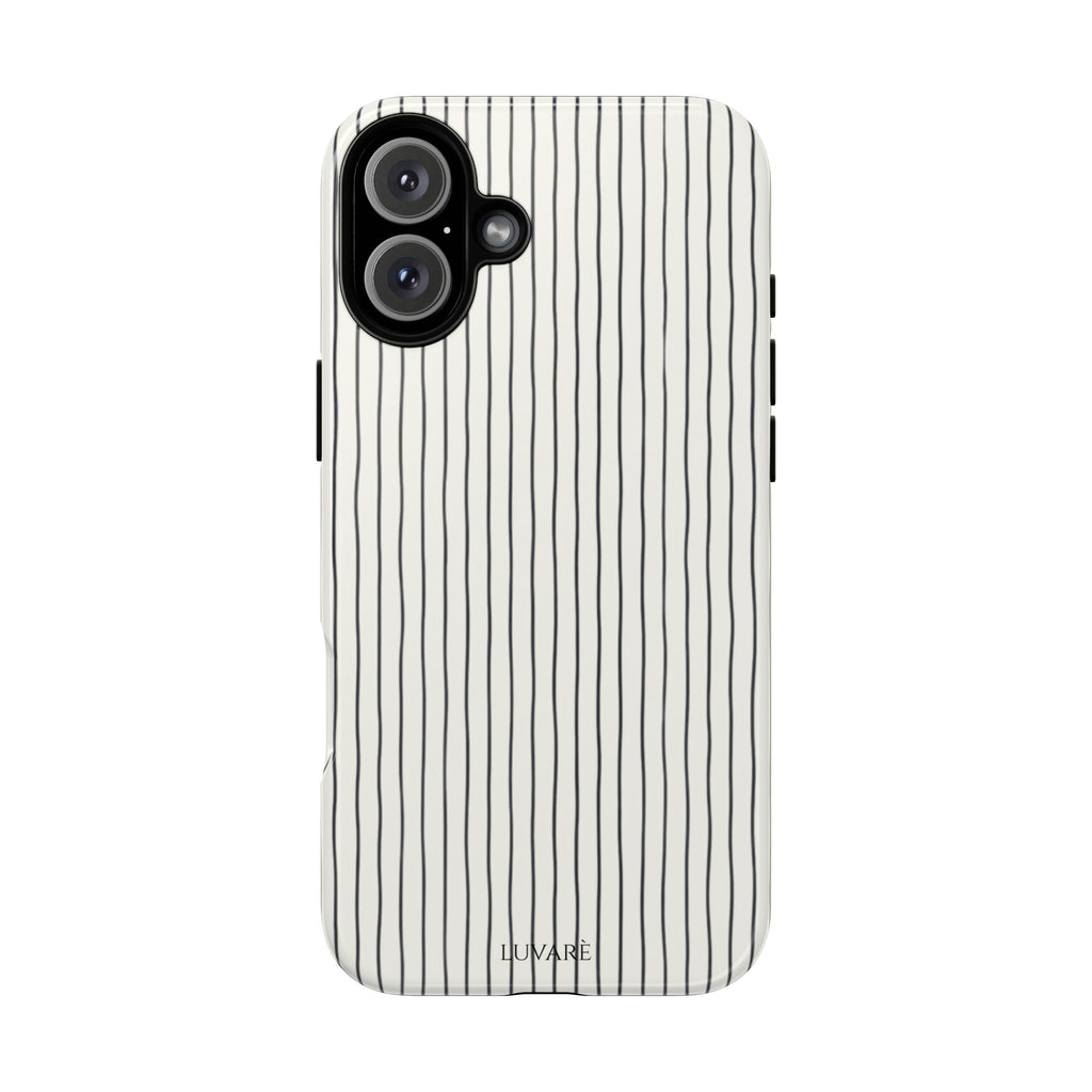 Black Pinstripe Case
