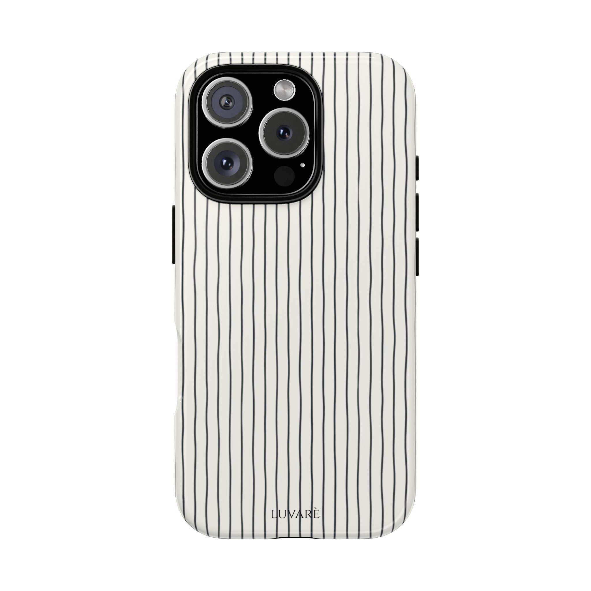Black Pinstripe Case