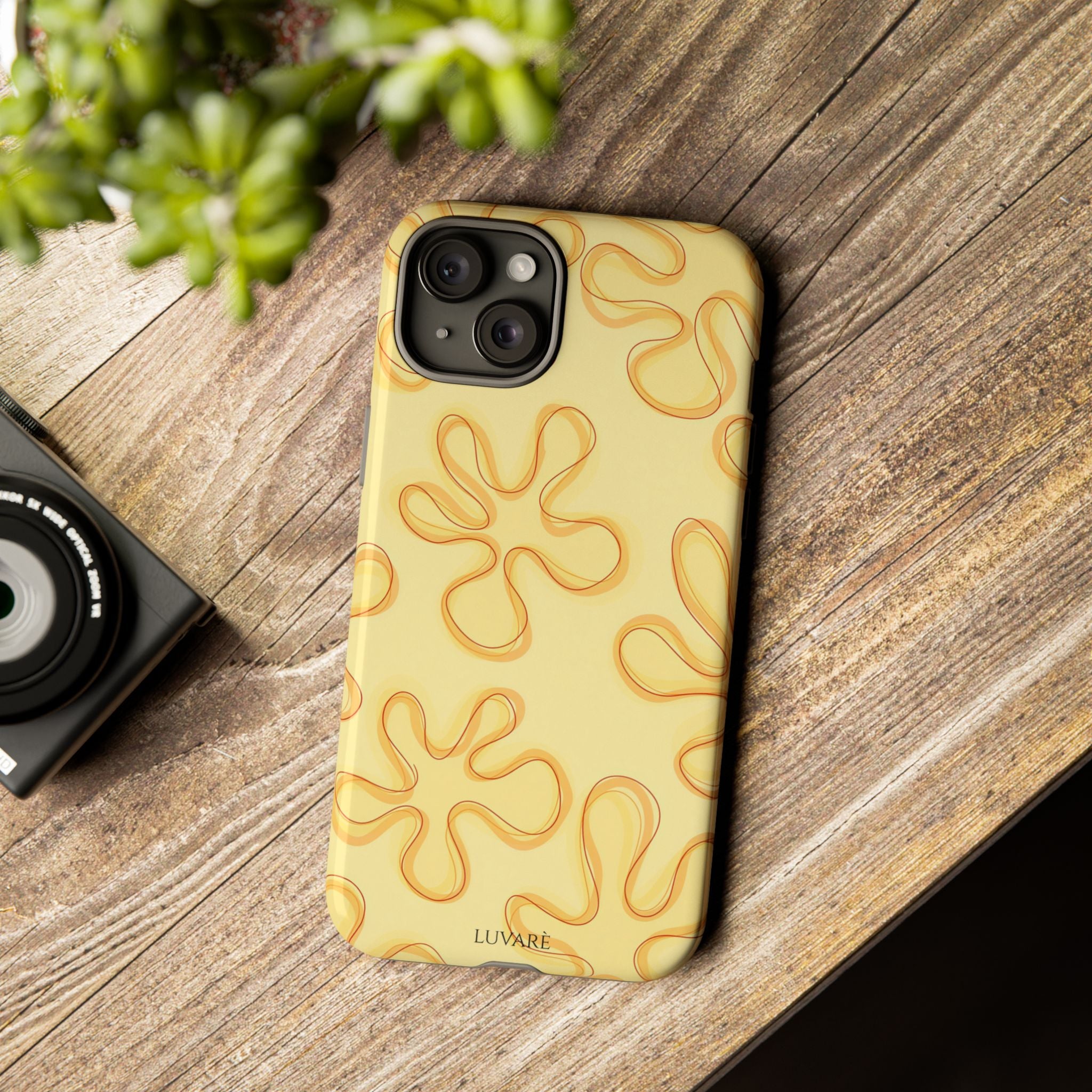 Yellow Flower Retro Case