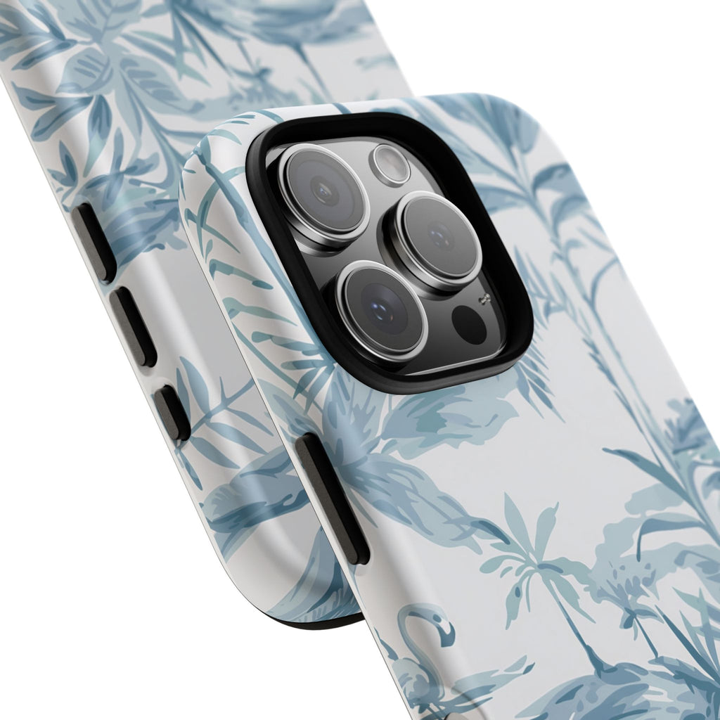Tropical Palm Toile Case