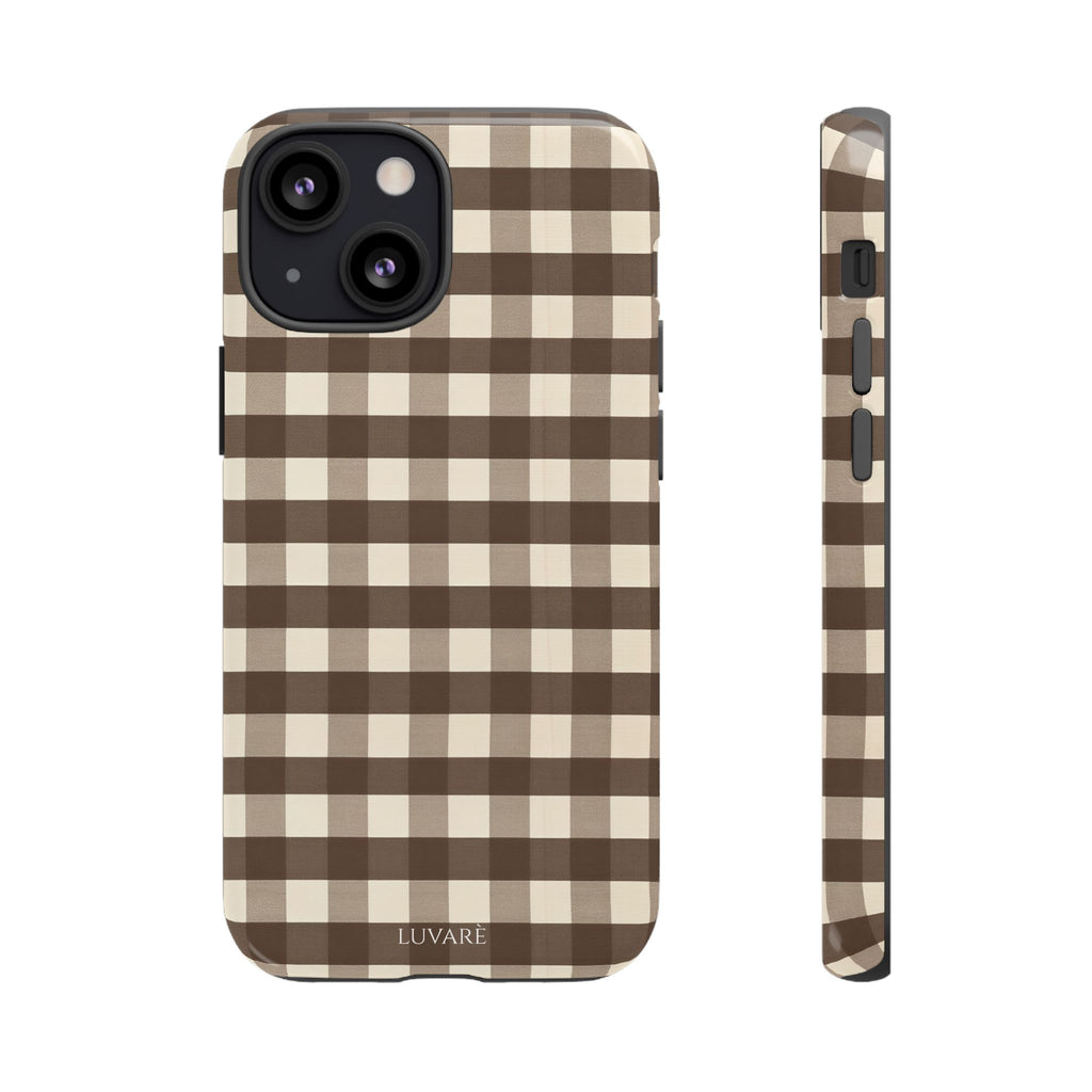 Brown Buffalo Plaid Case