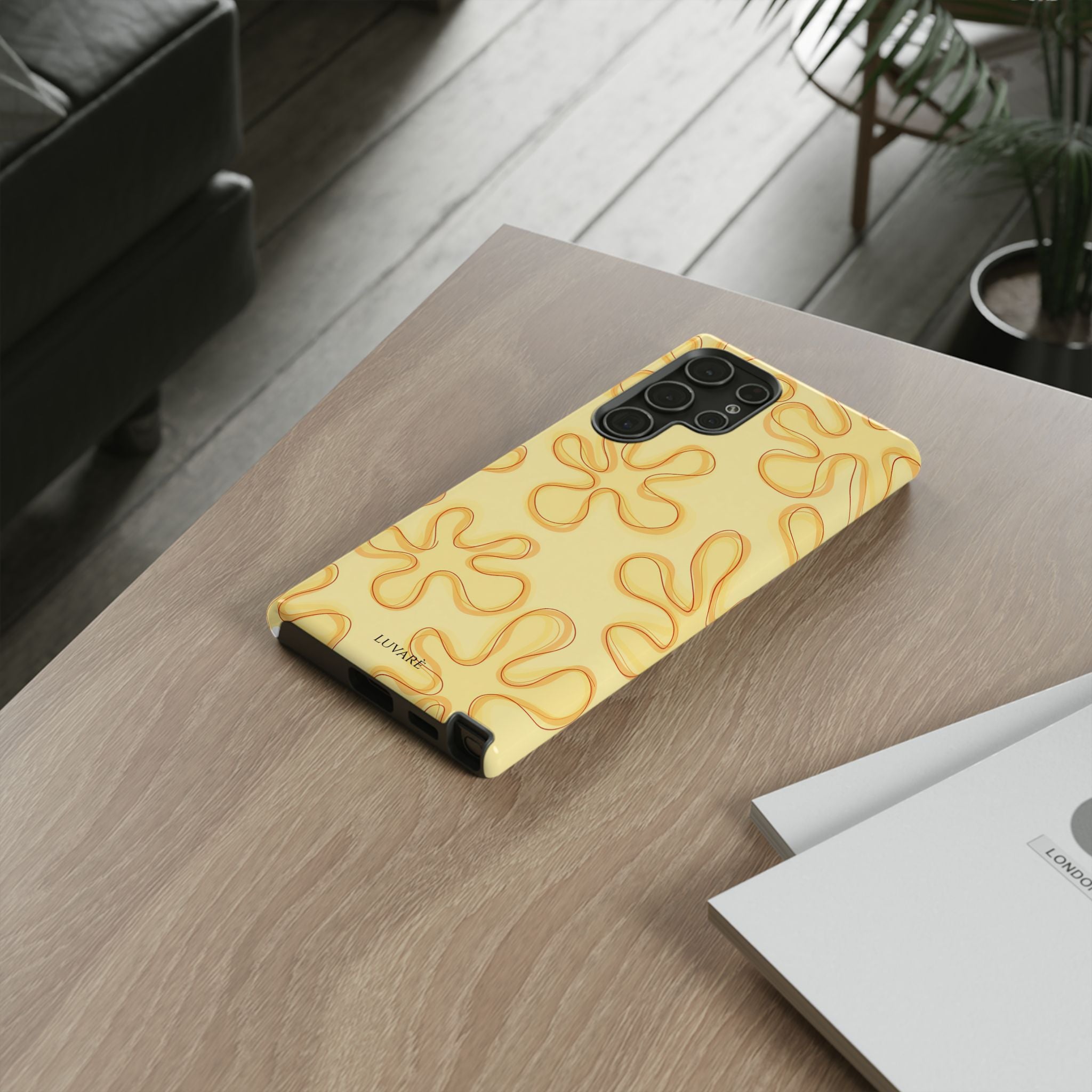 Yellow Flower Retro Case