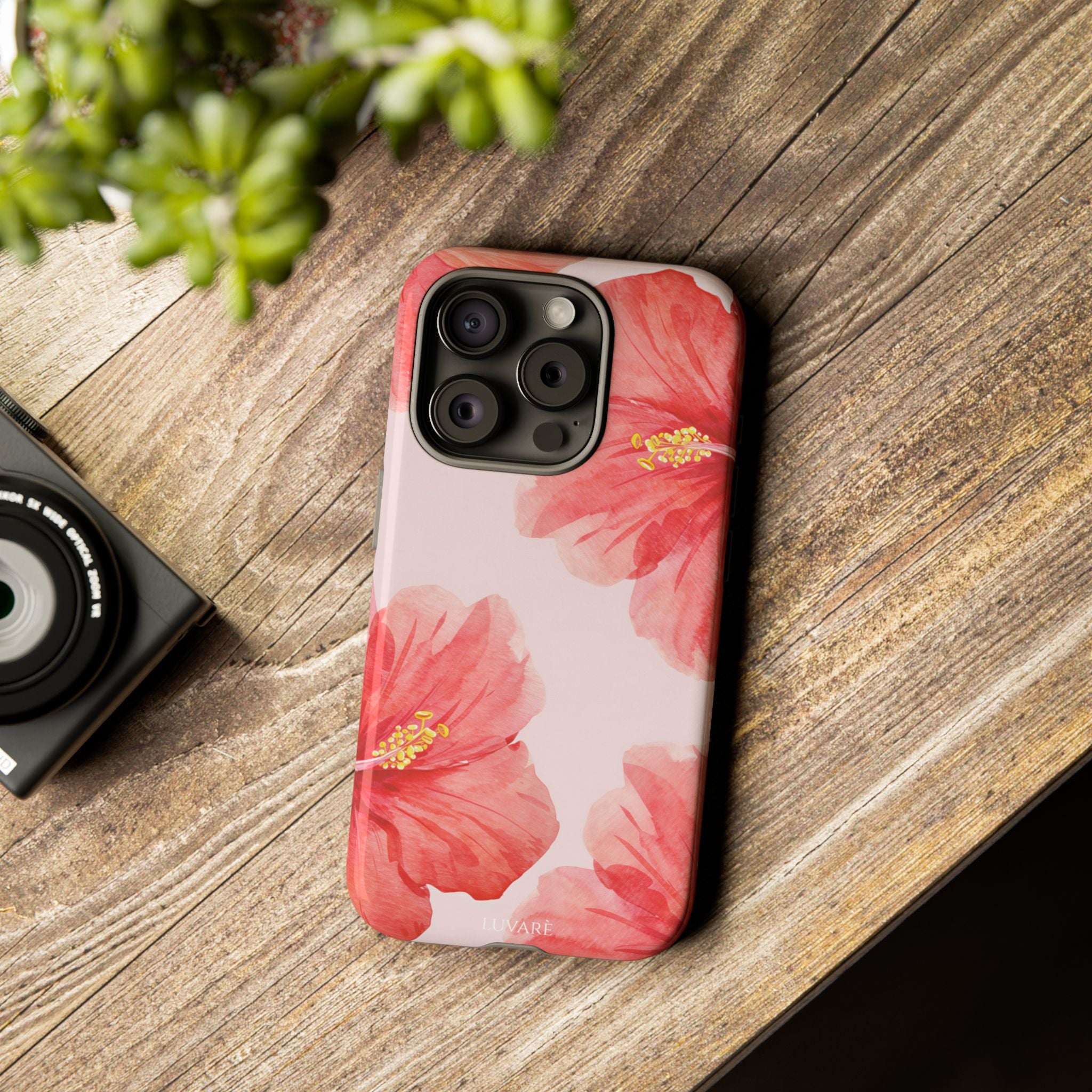 Watercolour Island Floral Hibiscus Case
