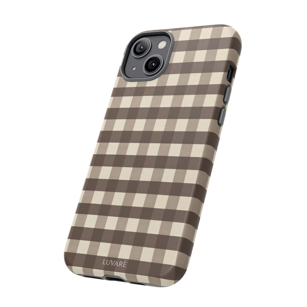 Brown Buffalo Plaid Case