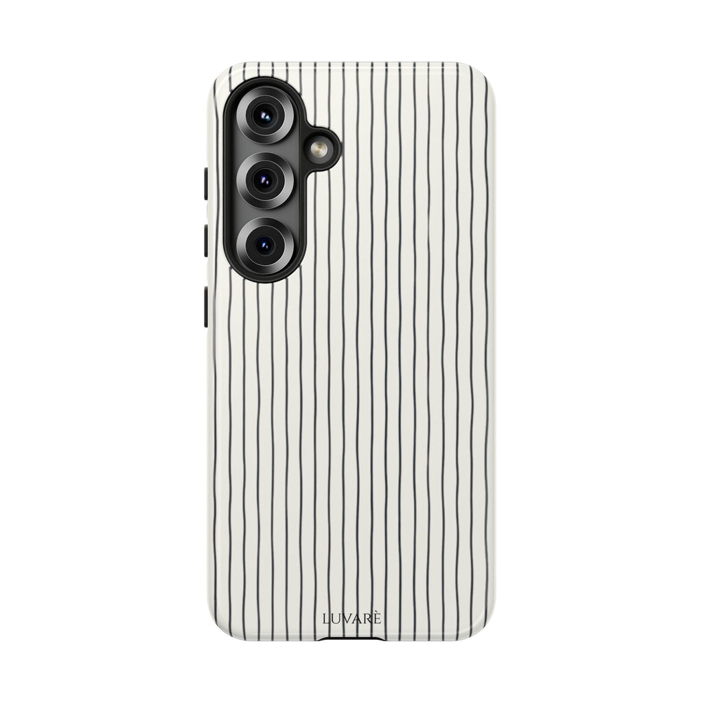 Black Pinstripe Case