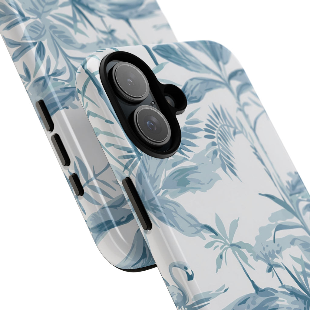Tropical Palm Toile Case