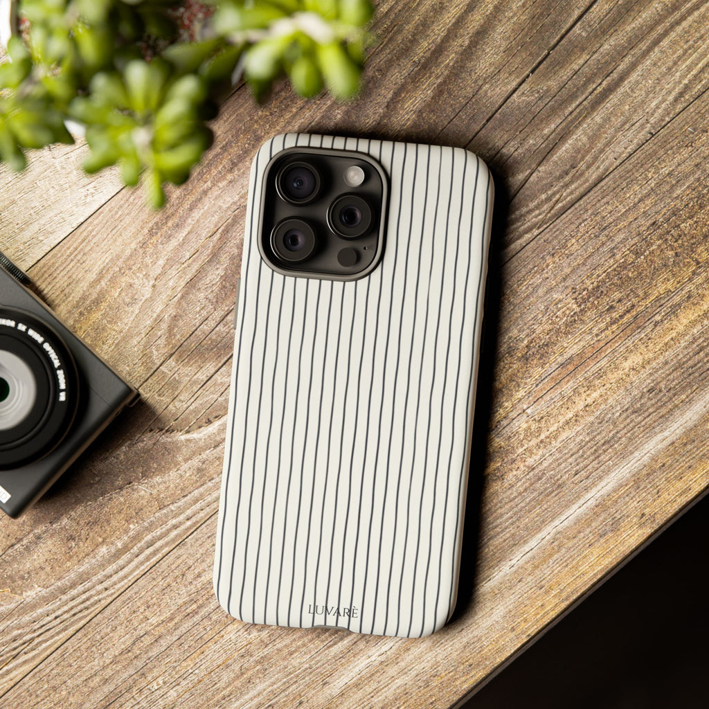 Black Pinstripe Case