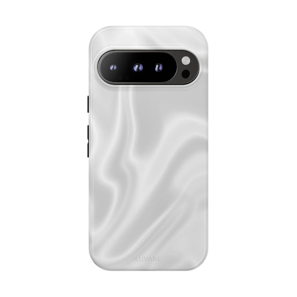 Pearl Marble Tough Phone Case — Durable Slim Impact Protection
