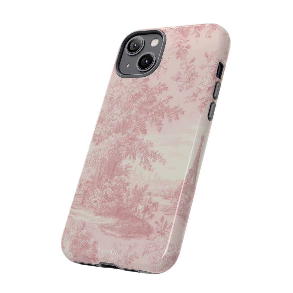 Pink Vintage Toile Case