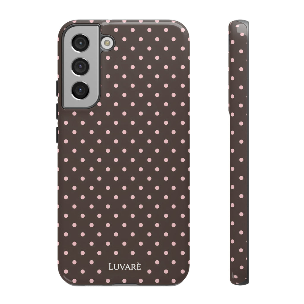 Brown Polka Dot Phone Case