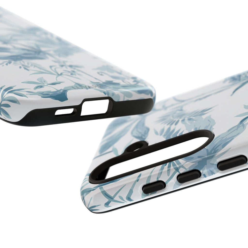 Tropical Palm Toile Case