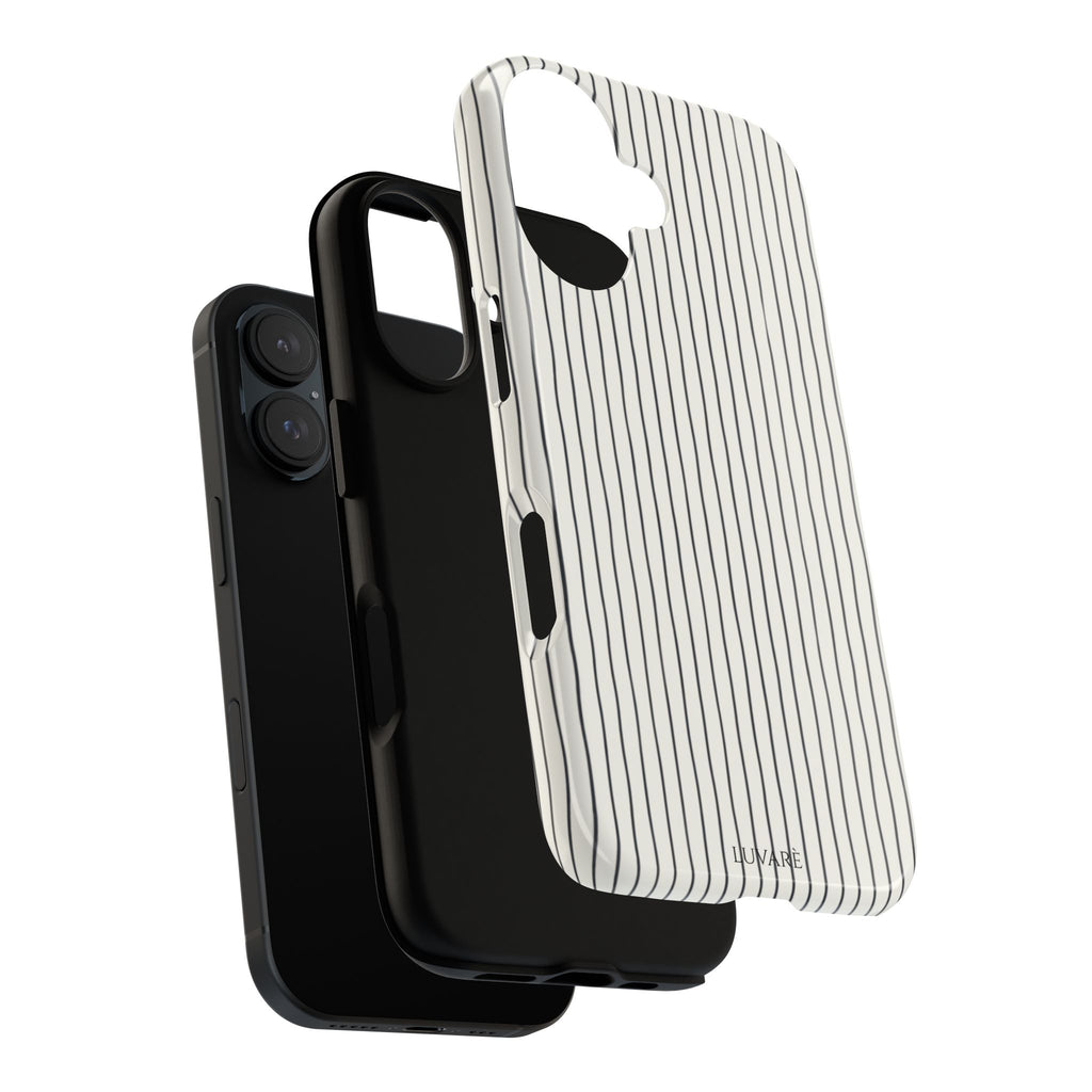 Black Pinstripe Case