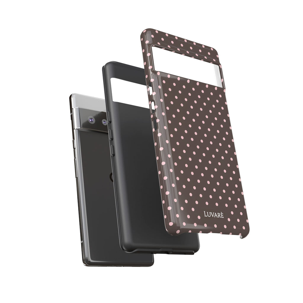 Brown Polka Dot Phone Case