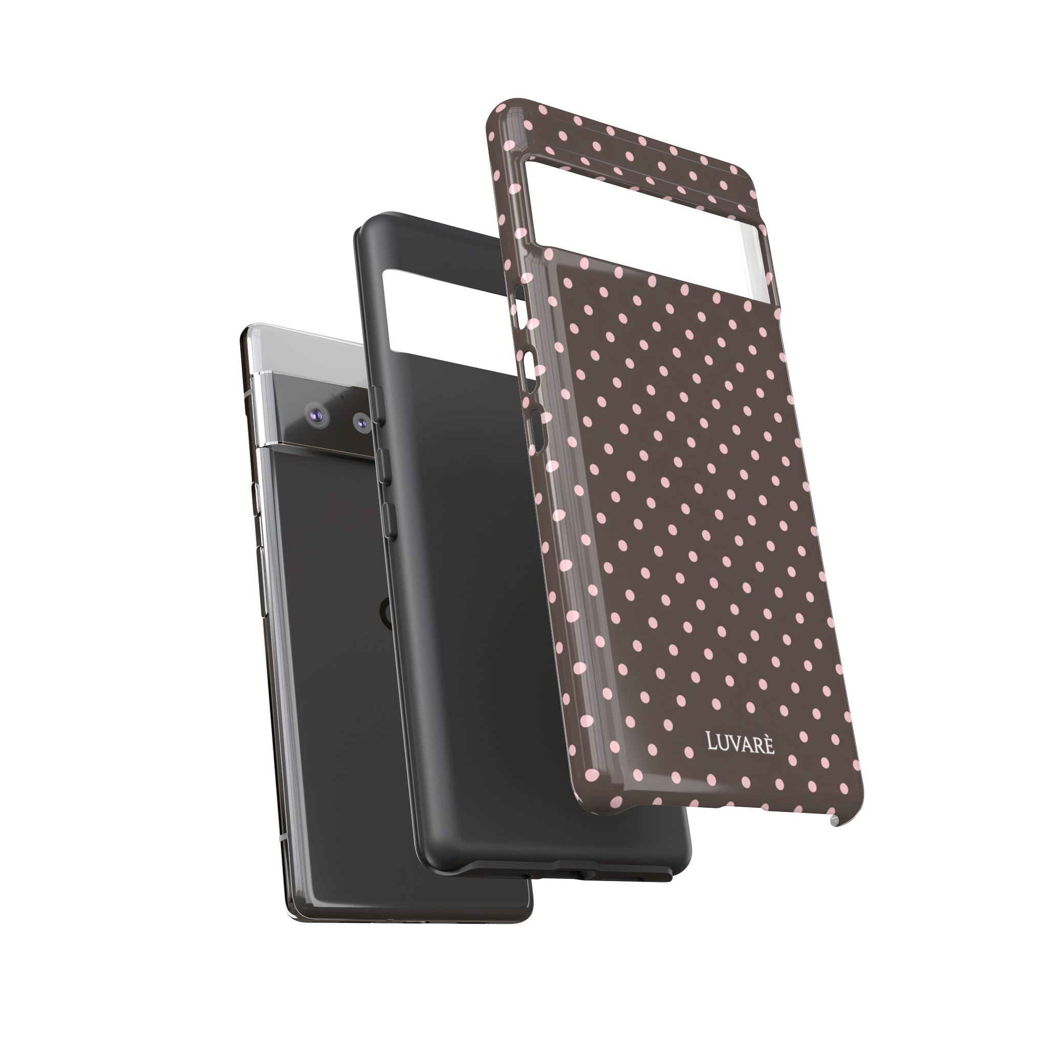 Brown Polka Dot Phone Case