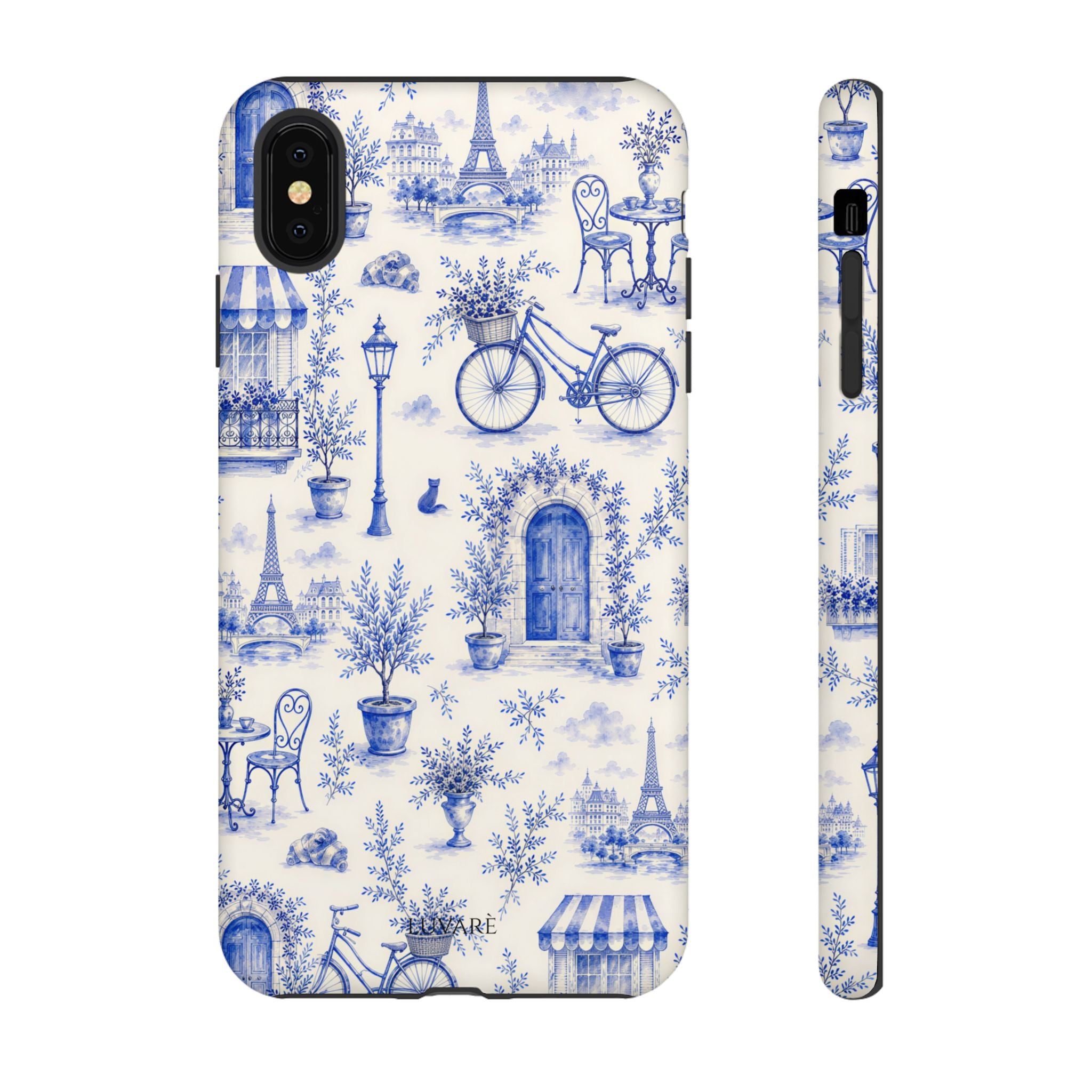 Paris Blue Toile Case