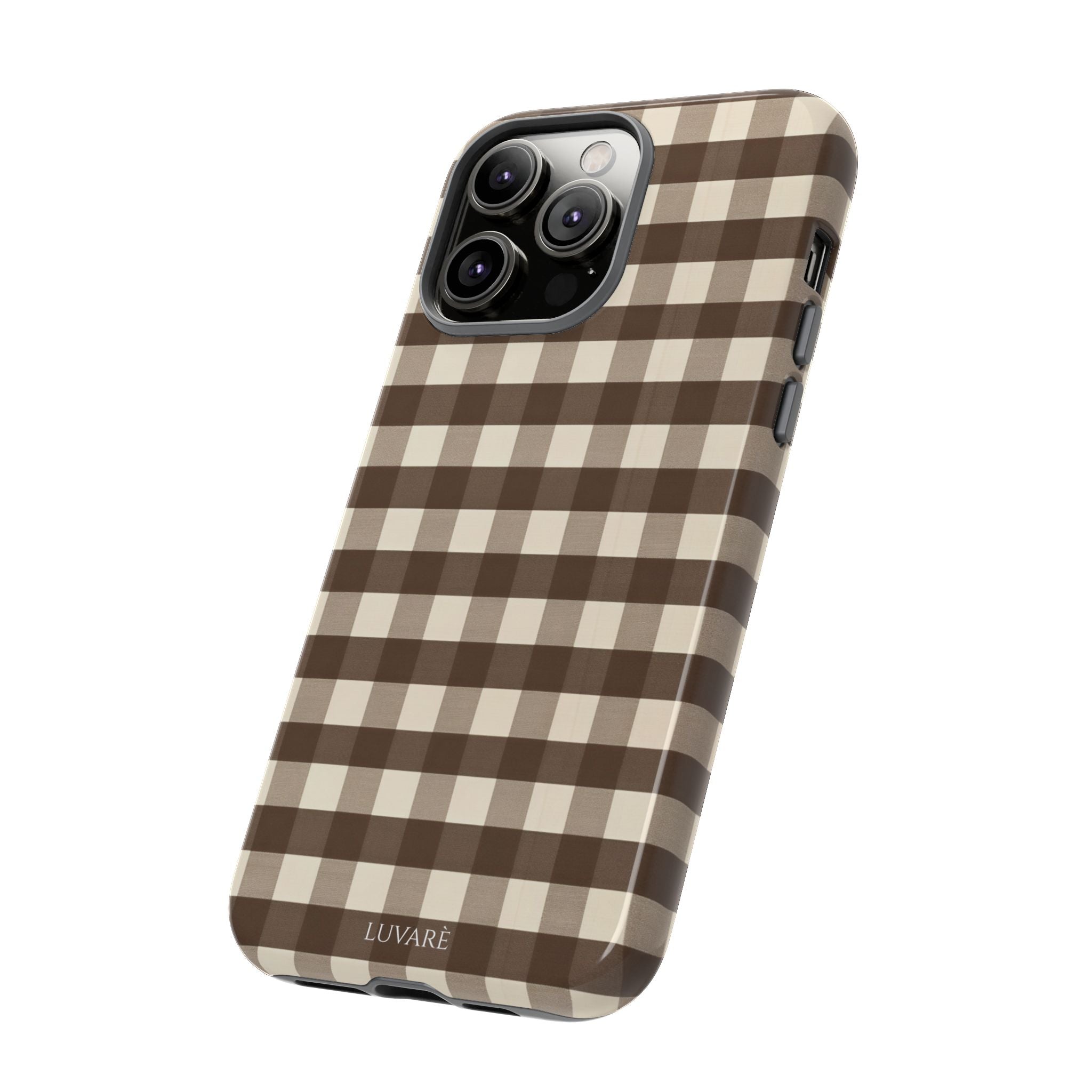 Brown Buffalo Plaid Case
