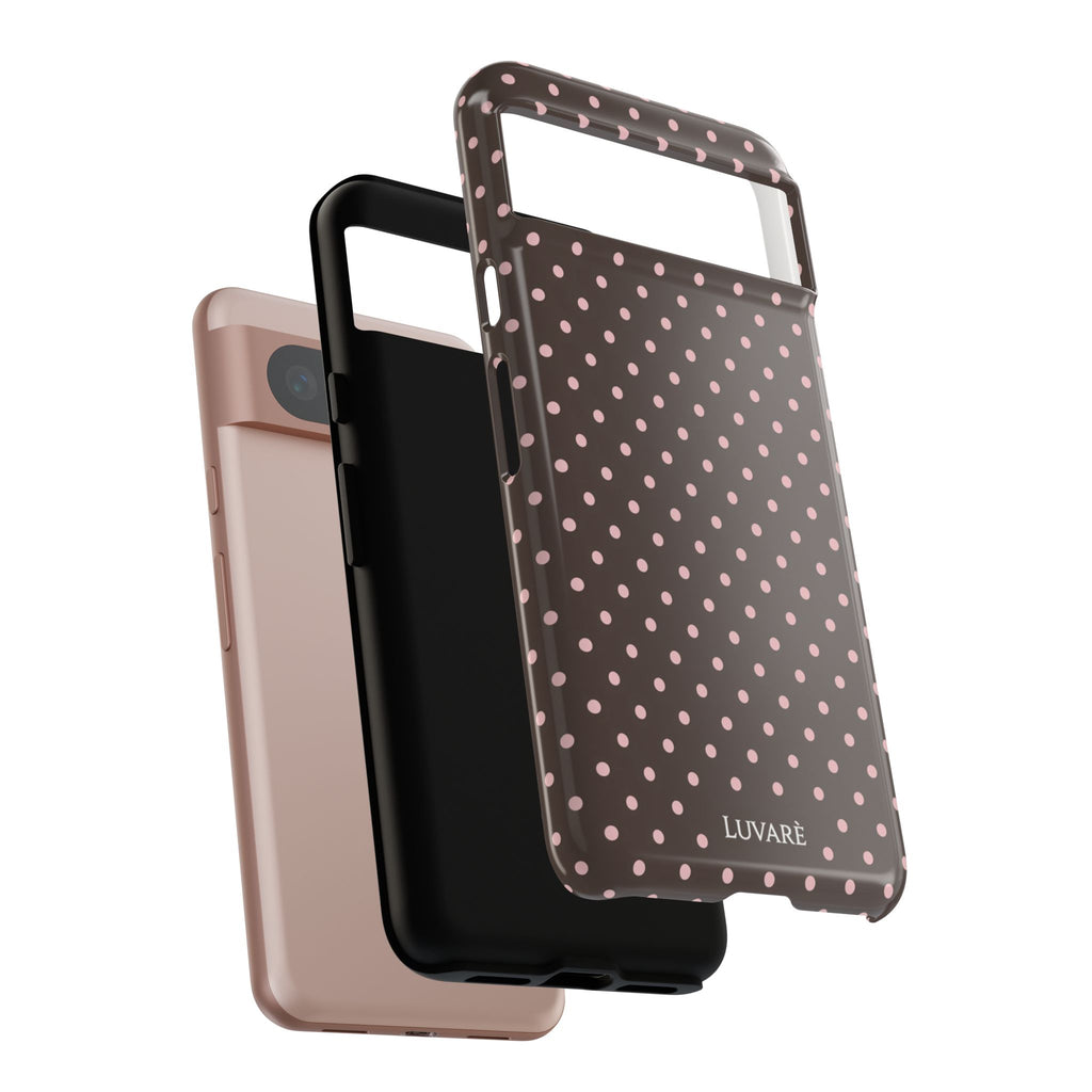 Brown Polka Dot Phone Case