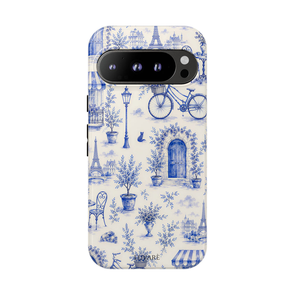 Paris Blue Toile Case