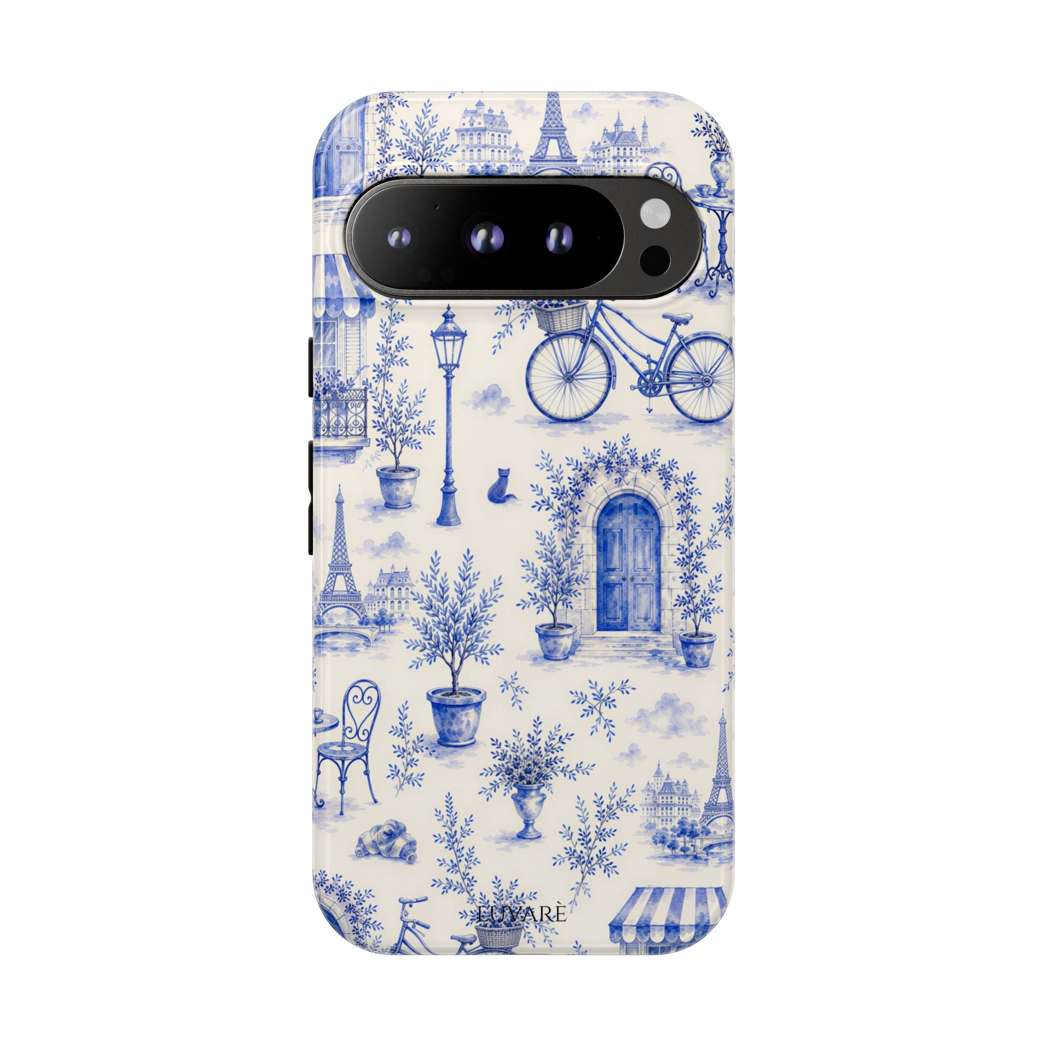 Paris Blue Toile Case