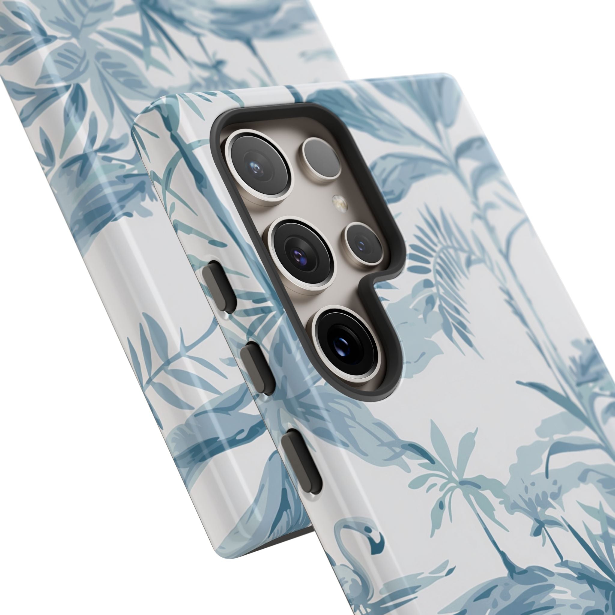 Tropical Palm Toile Case