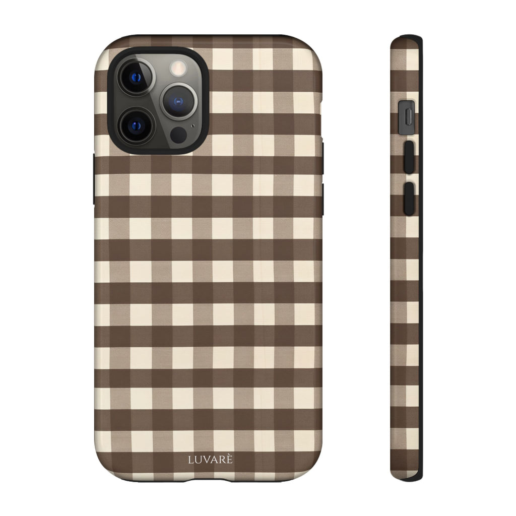 Brown Buffalo Plaid Case