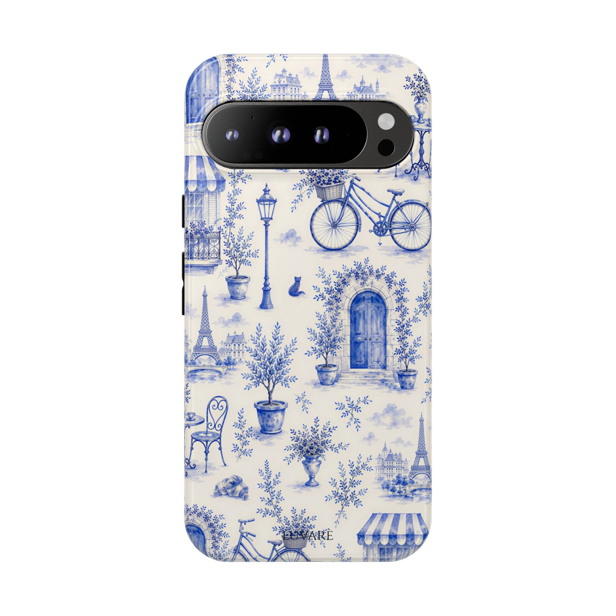 Paris Blue Toile Case
