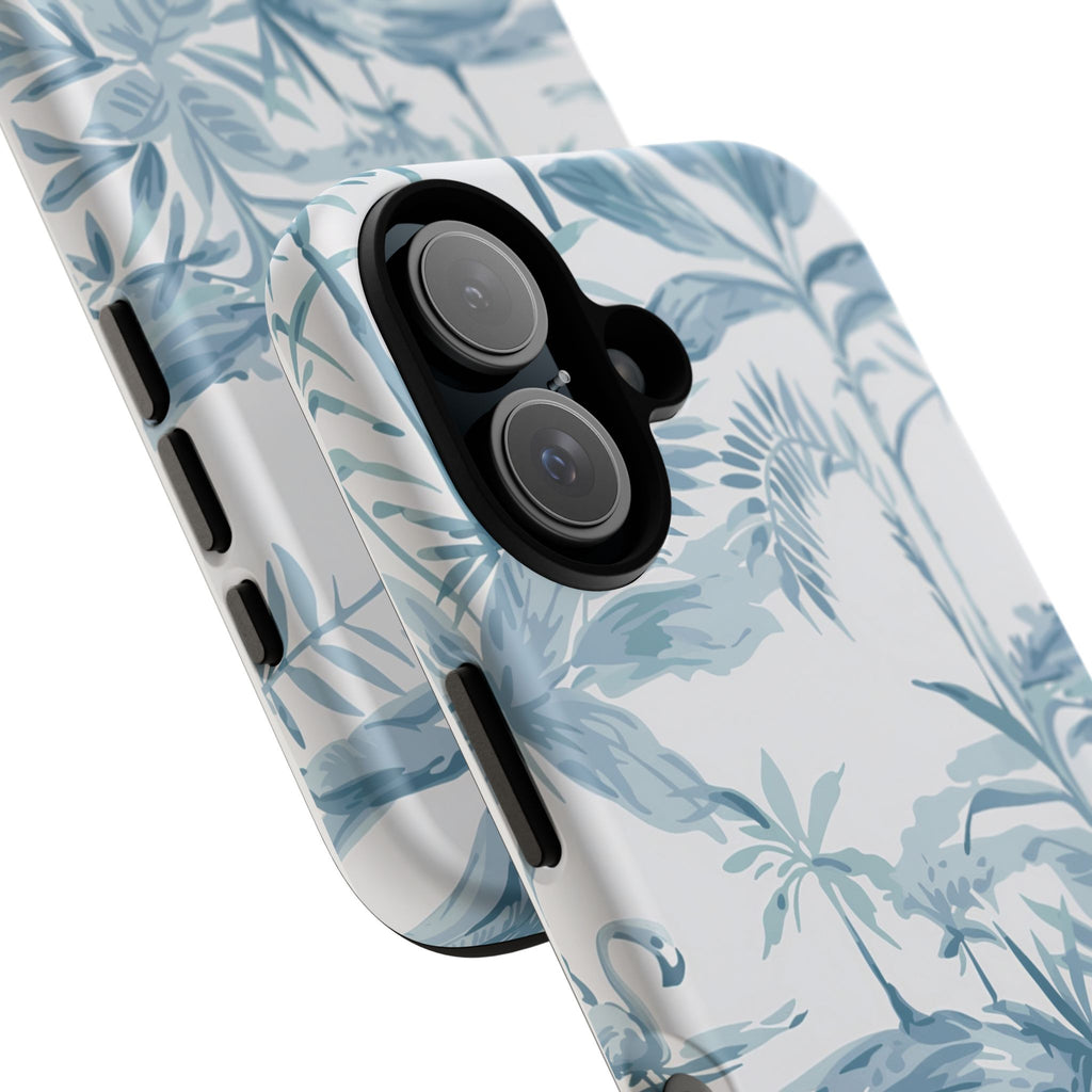 Tropical Palm Toile Case