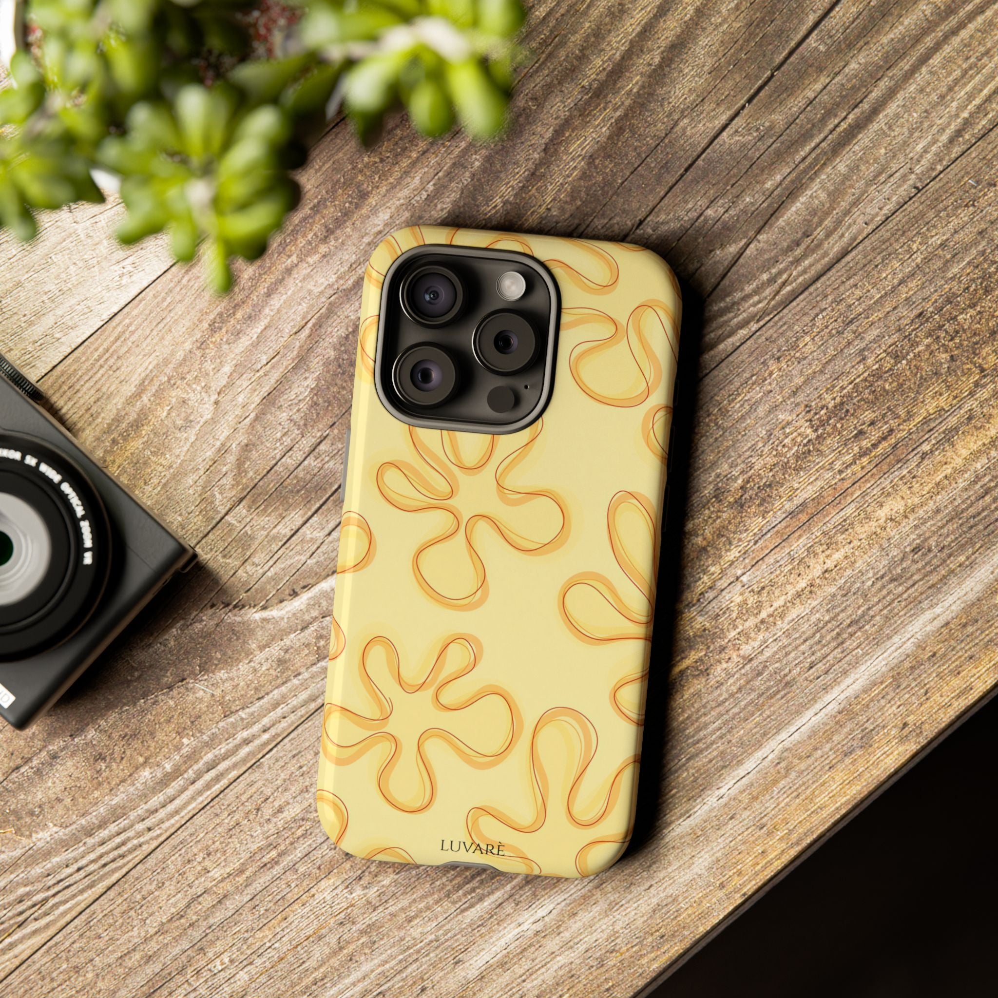 Yellow Flower Retro Case