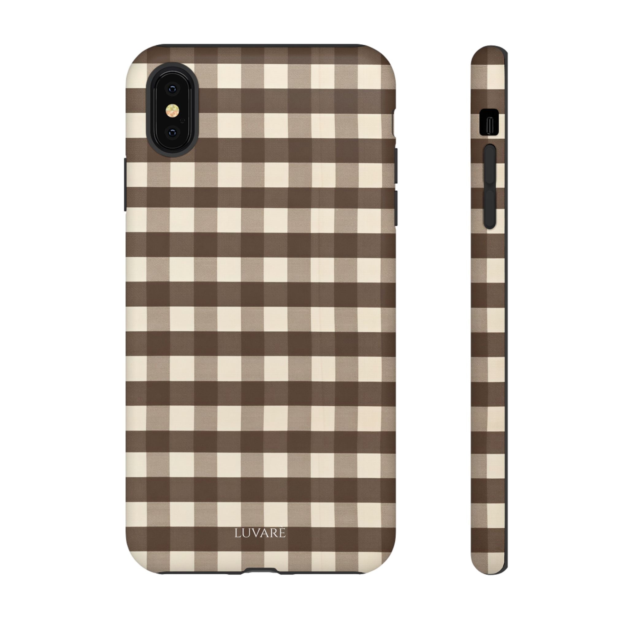 Brown Buffalo Plaid Case