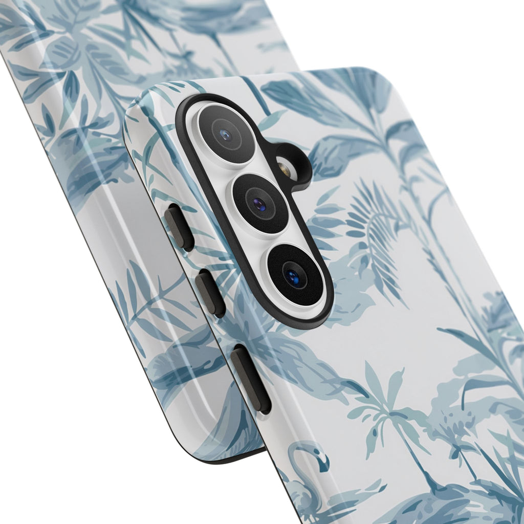 Tropical Palm Toile Case