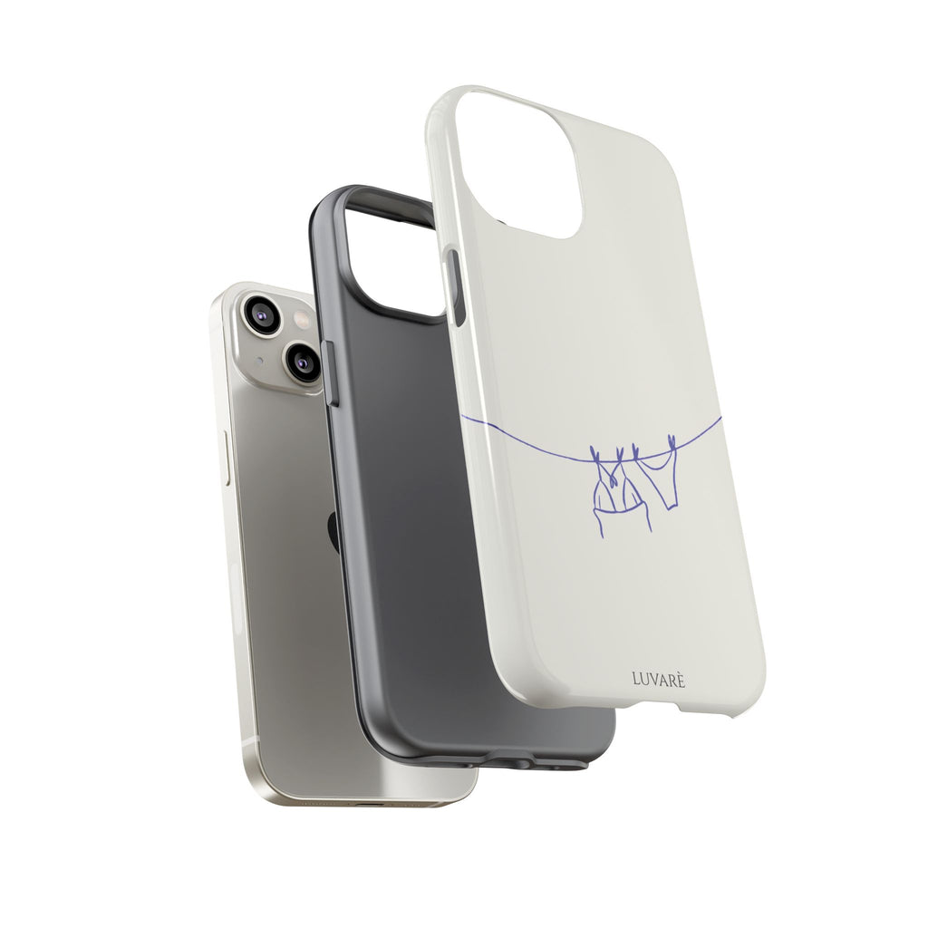 Blue Line Bikini Case