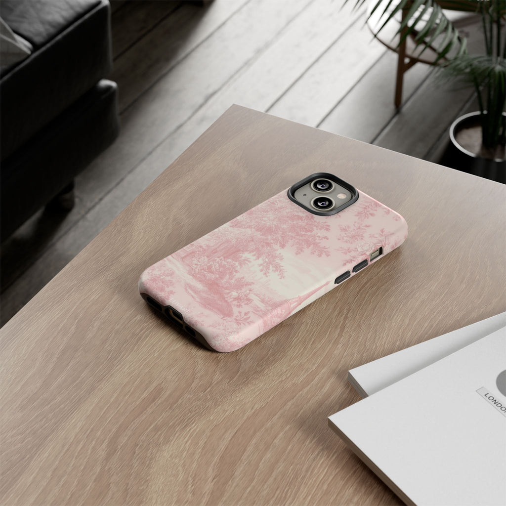 Pink Vintage Toile Case
