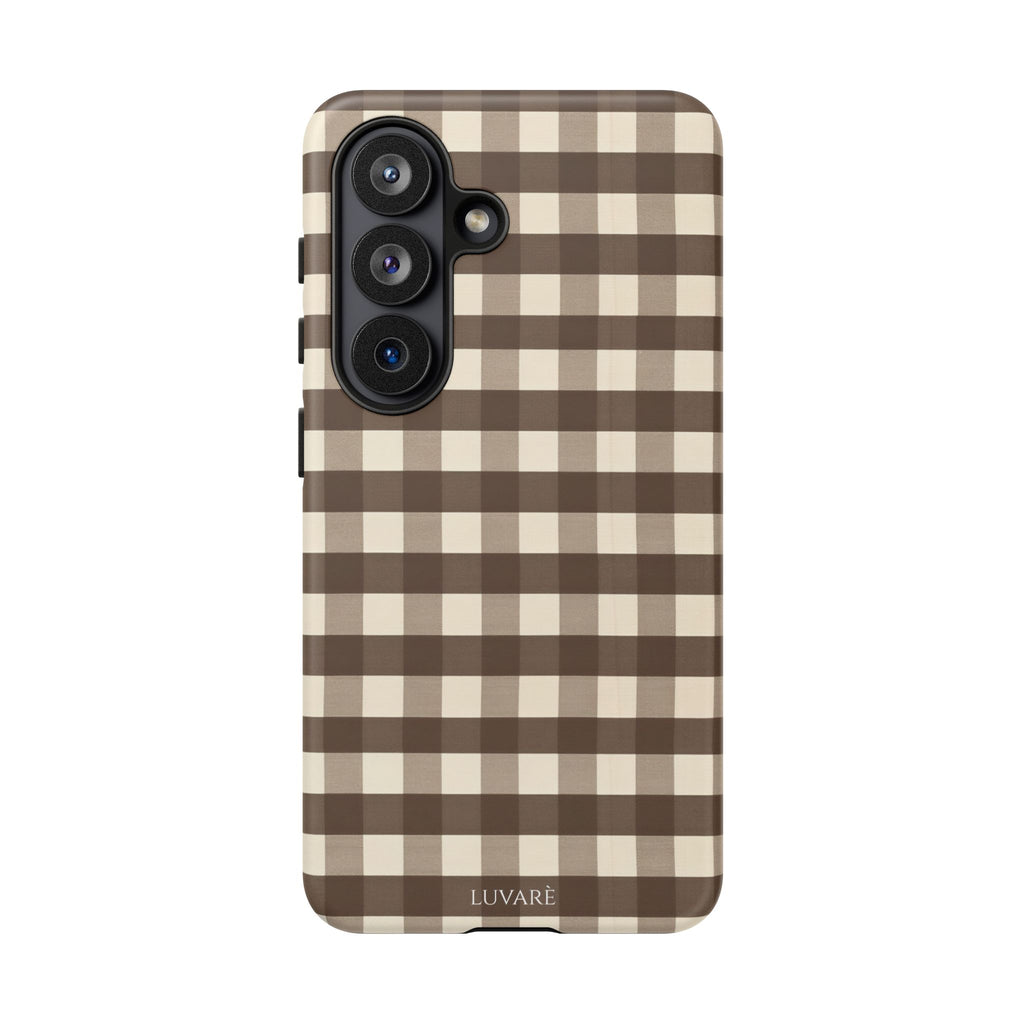 Brown Buffalo Plaid Case