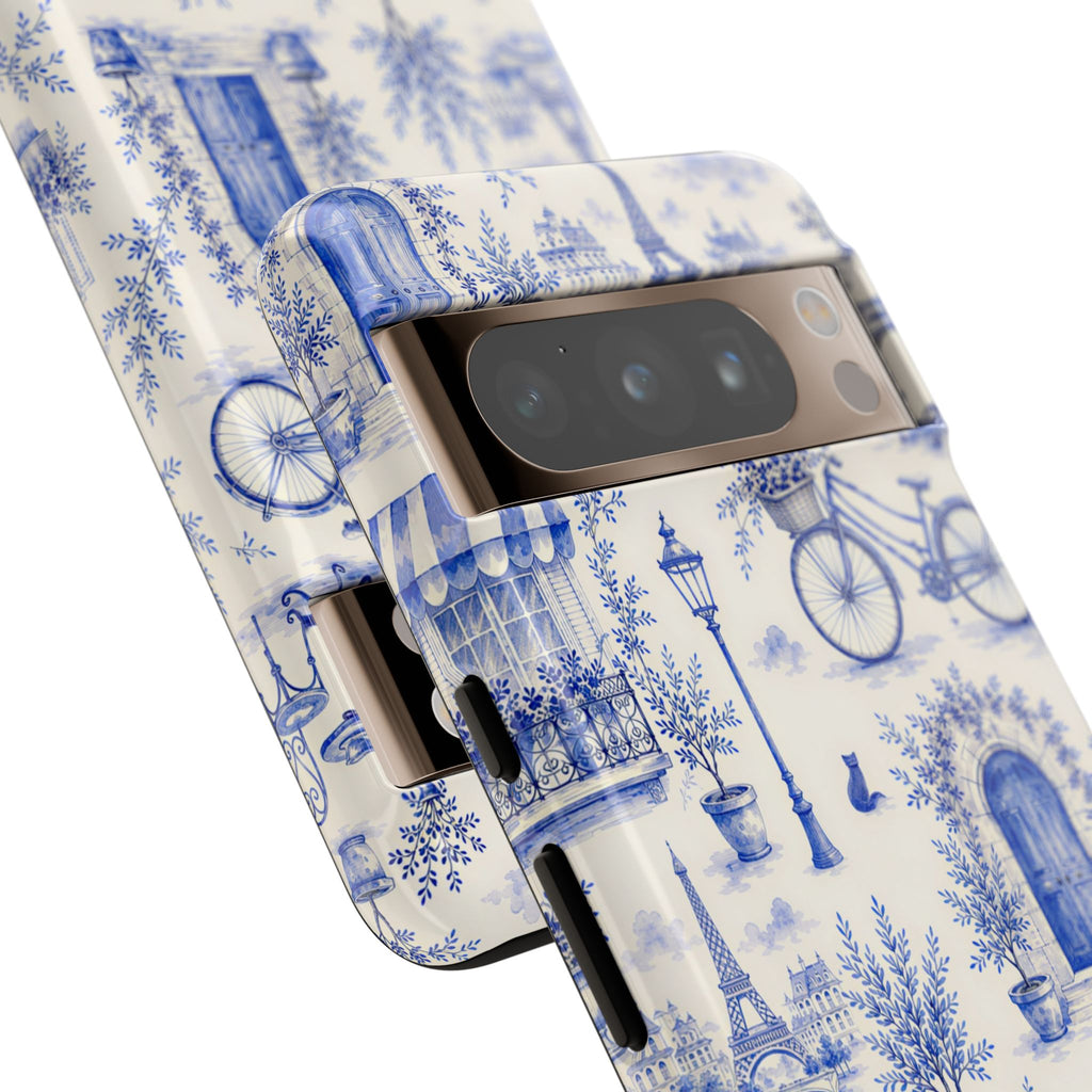 Paris Blue Toile Case