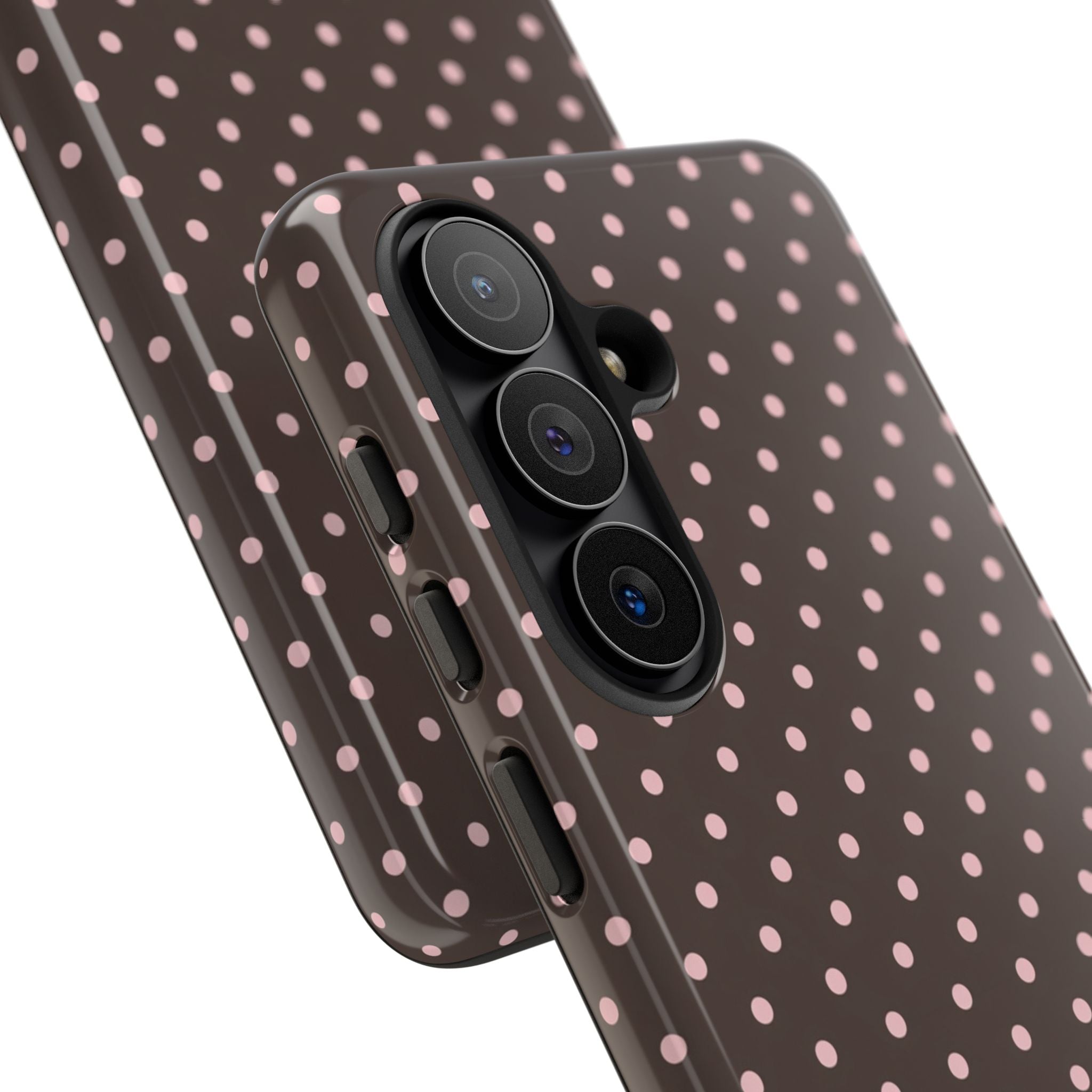 Brown Polka Dot Phone Case