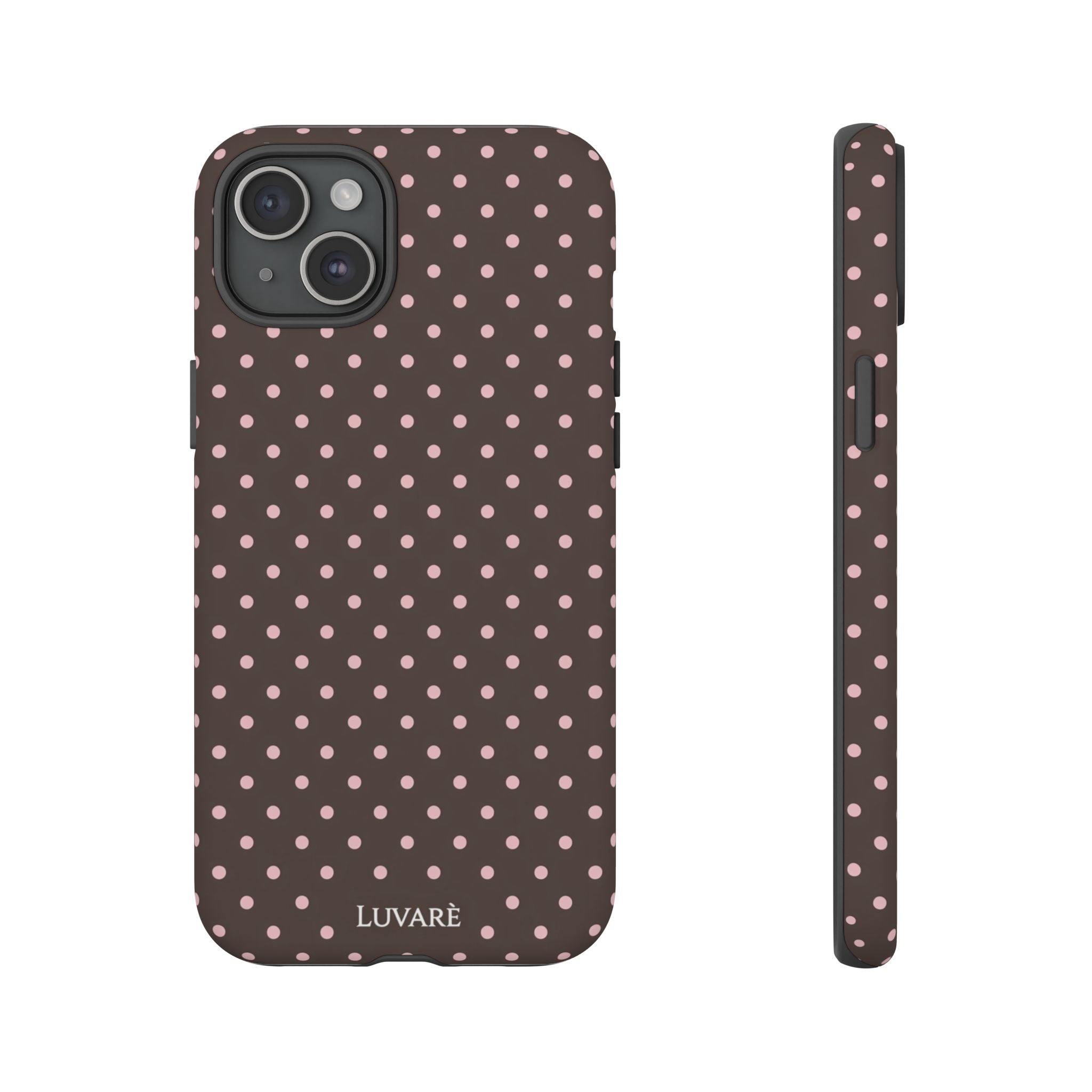 Brown Polka Dot Phone Case