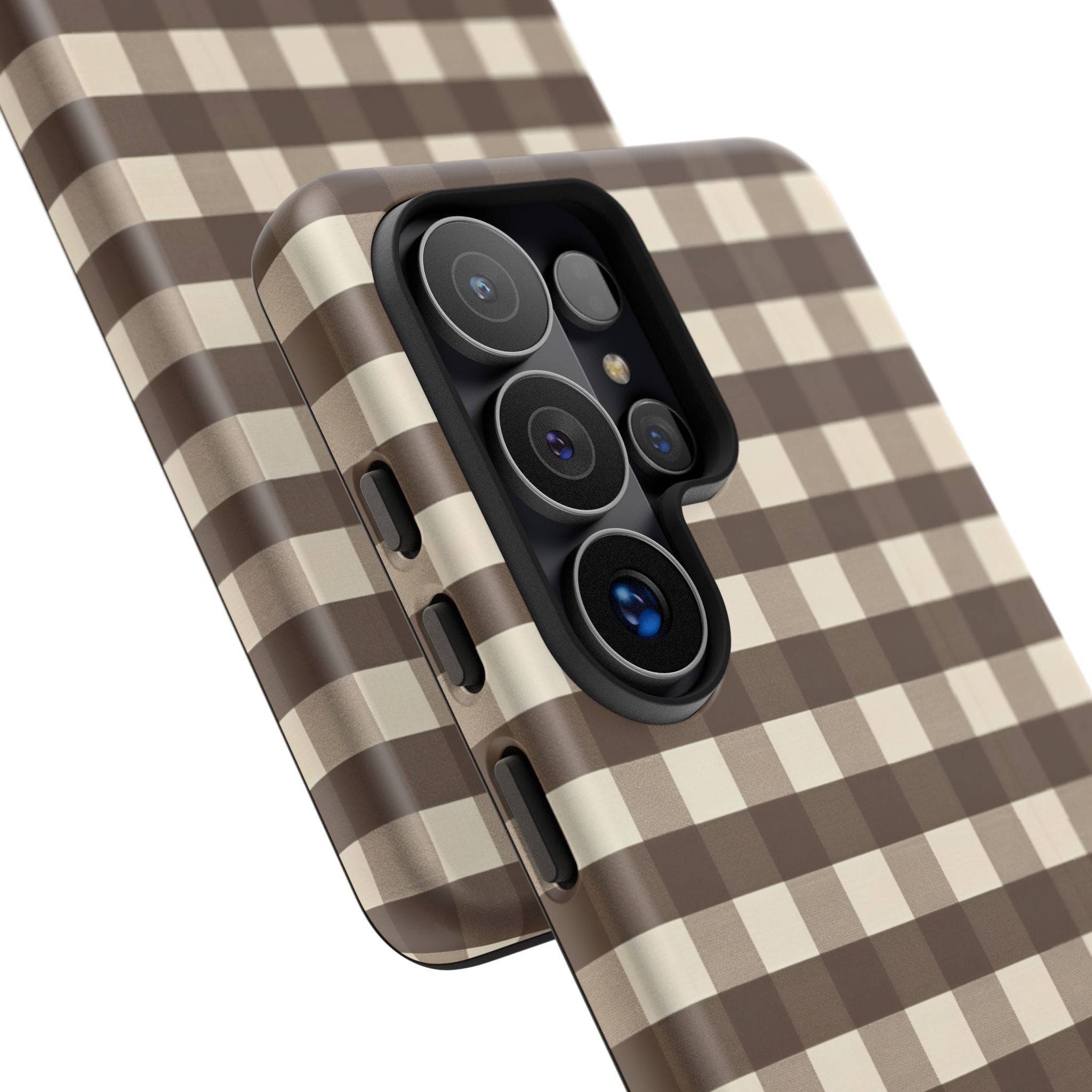 Brown Buffalo Plaid Case