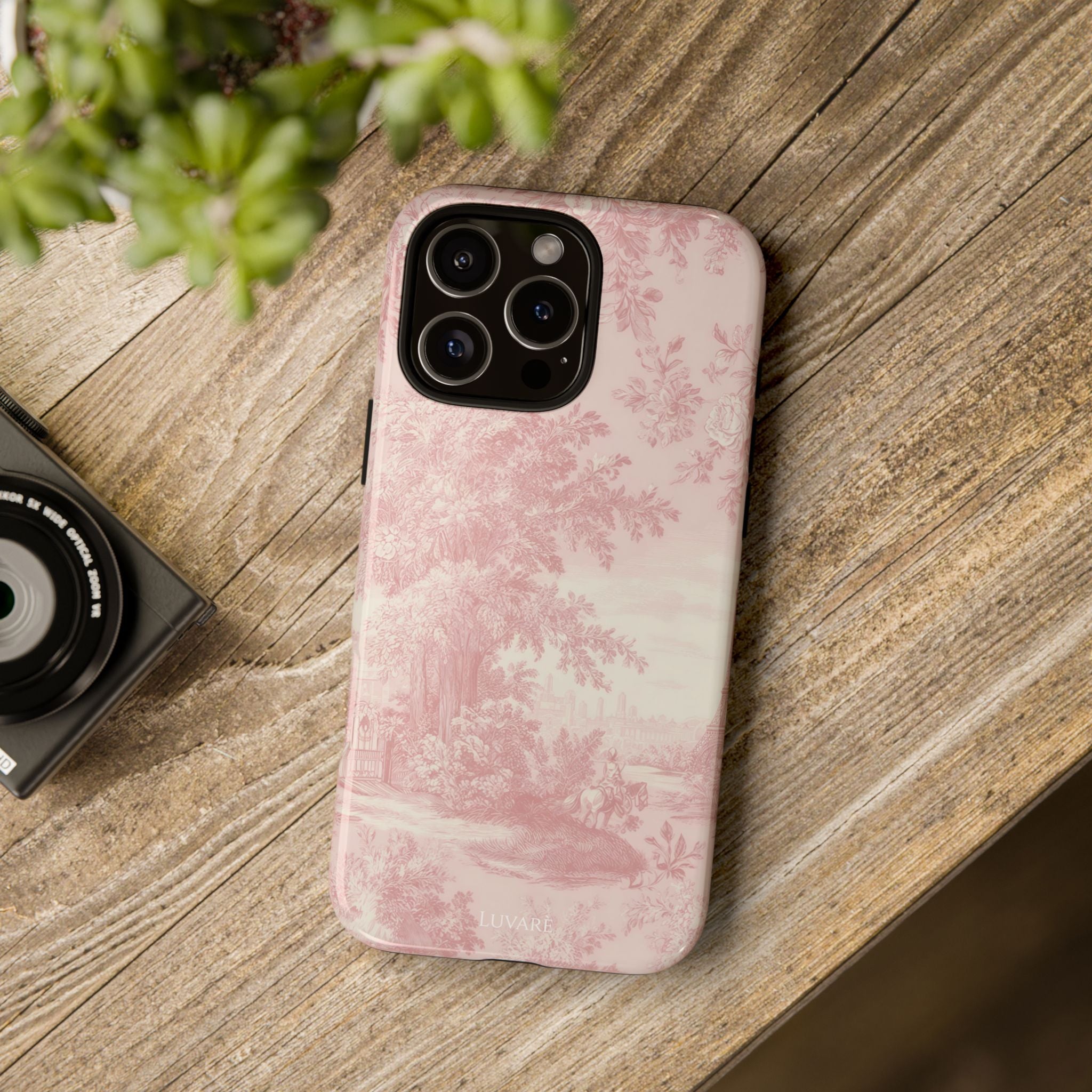 Pink Vintage Toile Case