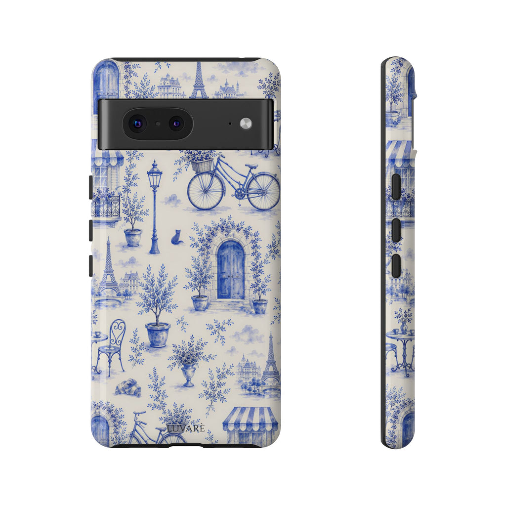 Paris Blue Toile Case