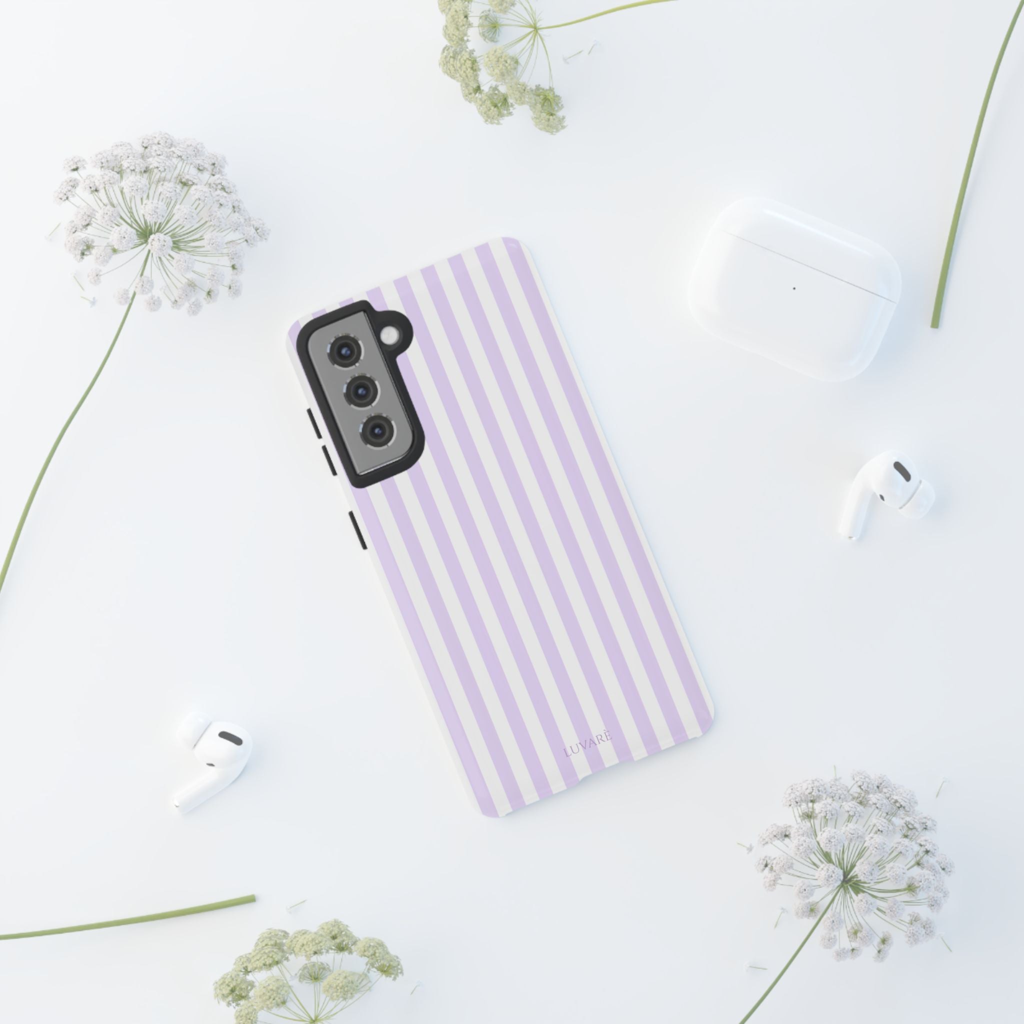 Lavender Stripe Case