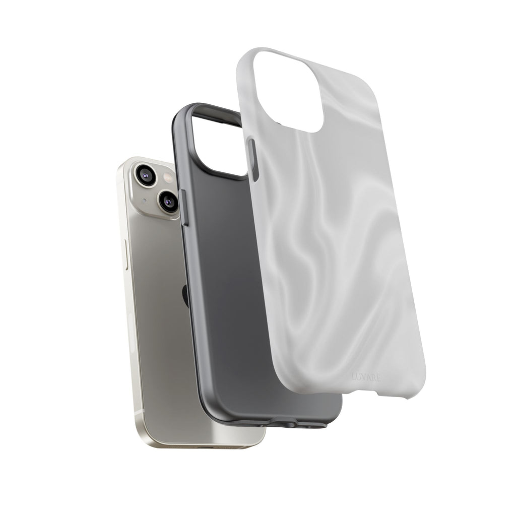 Pearl Marble Tough Phone Case — Durable Slim Impact Protection