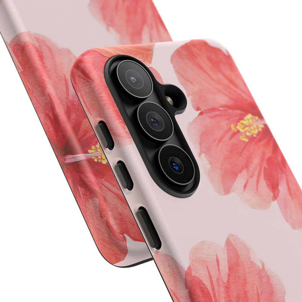 Watercolour Island Floral Hibiscus Case