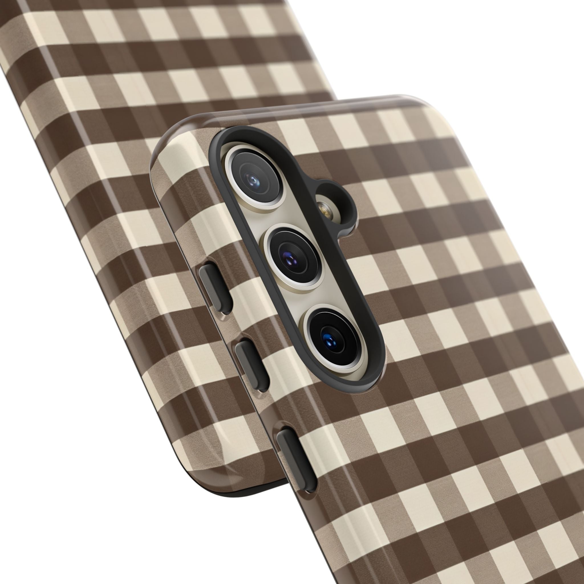 Brown Buffalo Plaid Case
