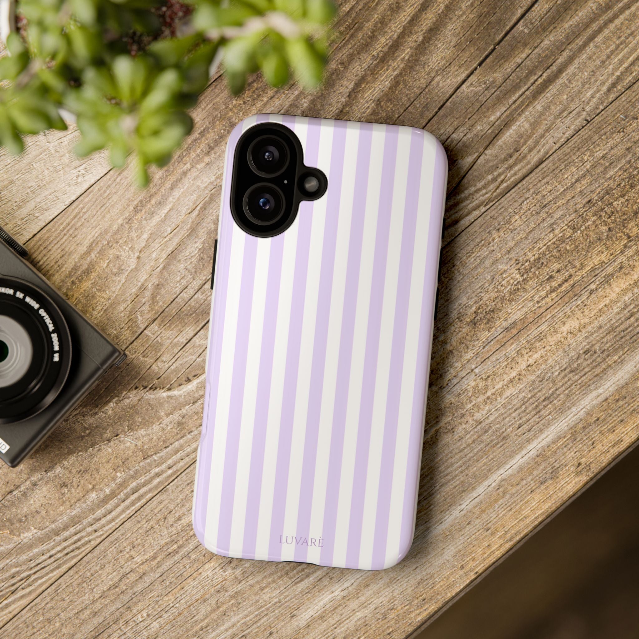 Lavender Stripe Case