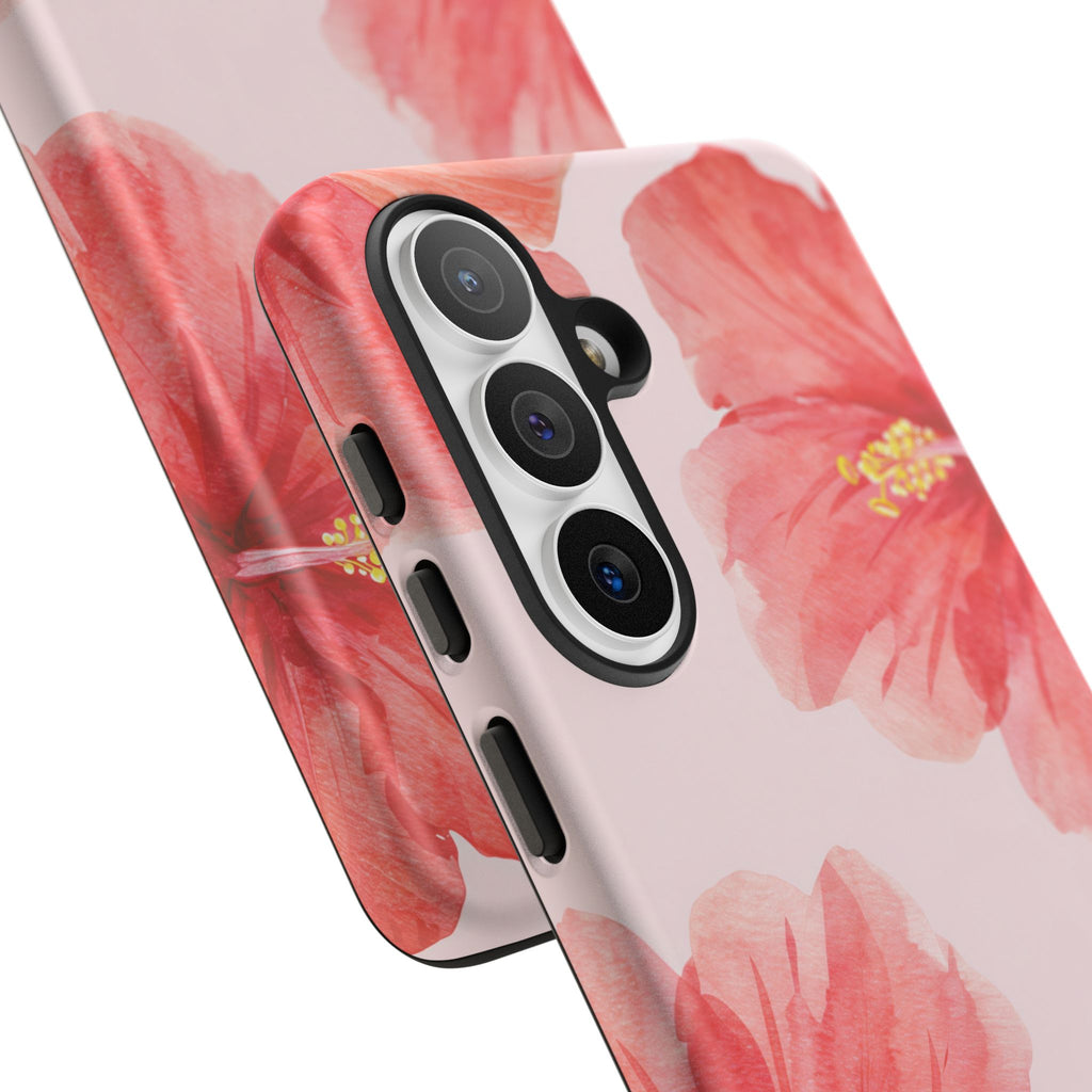 Watercolour Island Floral Hibiscus Case
