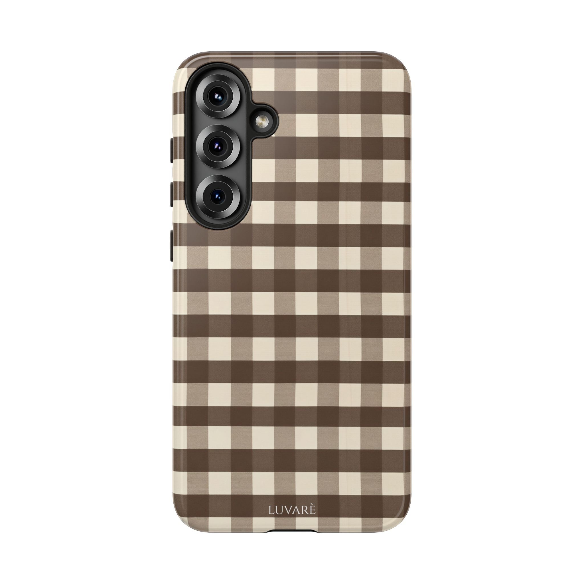 Brown Buffalo Plaid Case