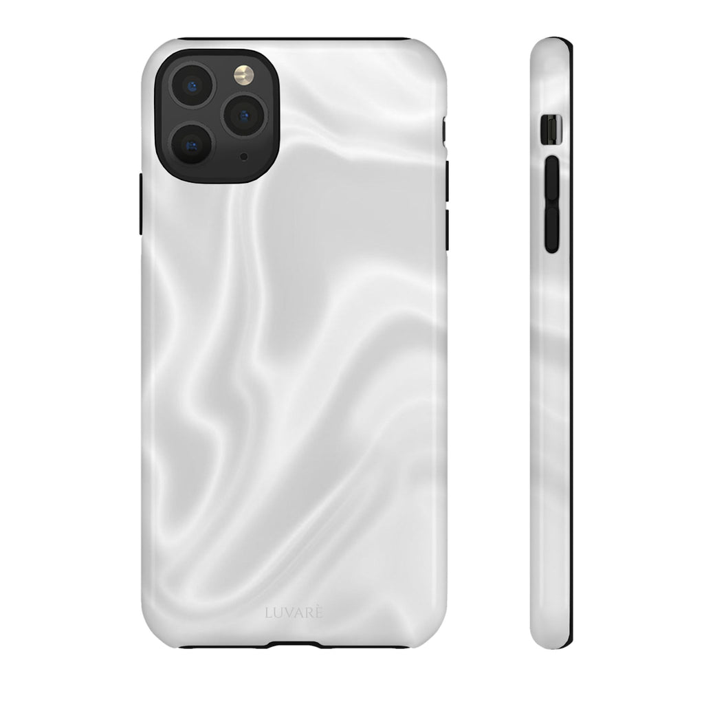 Pearl Marble Tough Phone Case — Durable Slim Impact Protection