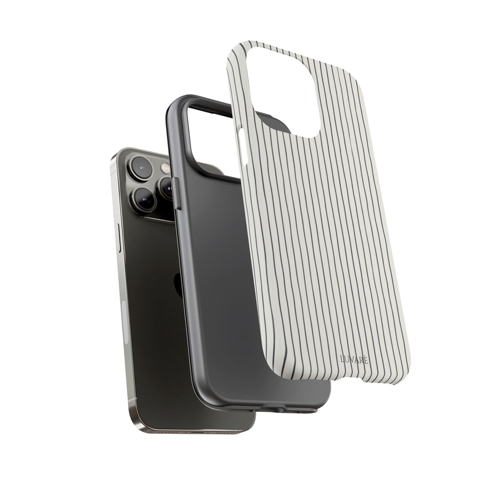 Black Pinstripe Case